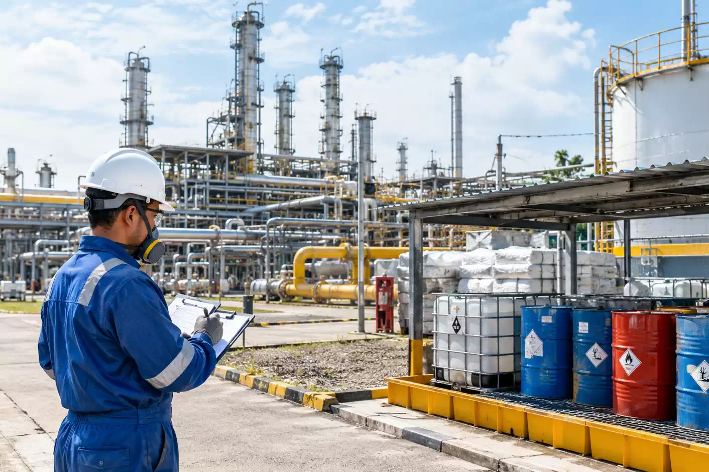 Jenis Limbah B3 di Industri Pengolahan Gas Alam dan Cara Penanganannya Sesuai Regulasi